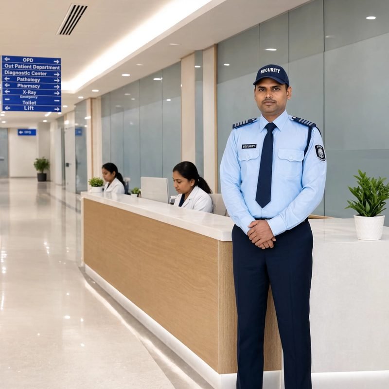 Hospital and healthcare facility security by Bryte Guard Force